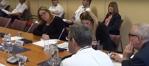 Phil Garrigan (Deputy Chief Fire Officer) speaks about freedom of information requests to a meeting of Merseyside Fire and Rescue Authority's Performance and Scrutiny Committee (12th January 2015)