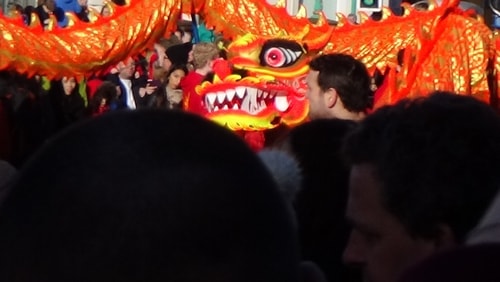 Chinese New Year Liverpool 2016 Chinese dragon 7th February 2016 photo 6