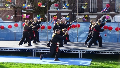 Chinese New Year Liverpool 2016 Tai Chi demonstration Great George Square 7th February 2016 photo 21