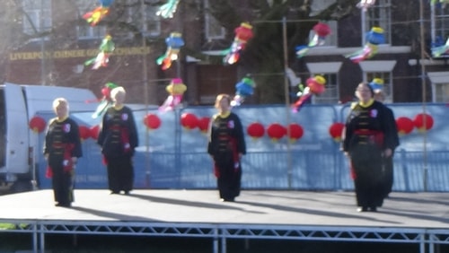 Chinese New Year Liverpool 2016 Tai Chi demonstration Great George Square 7th February 2016 photo 33
