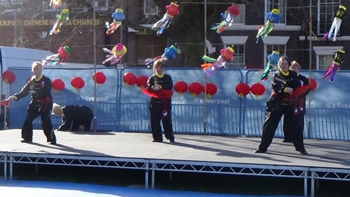 Chinese New Year Liverpool 2016 Tai Chi demonstration Great George Square 7th February 2016 photo 38