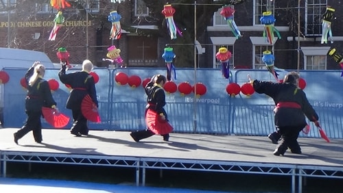 Chinese New Year Liverpool 2016 Tai Chi demonstration Great George Square 7th February 2016 photo 46
