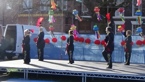 Chinese New Year Liverpool 2016 Tai Chi demonstration Great George Square 7th February 2016 photo 49