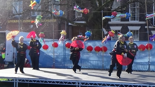 Chinese New Year Liverpool 2016 Tai Chi demonstration Great George Square 7th February 2016 photo 57