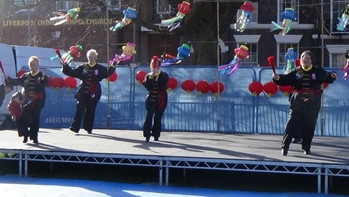 Chinese New Year Liverpool 2016 Tai Chi demonstration Great George Square 7th February 2016 photo 72