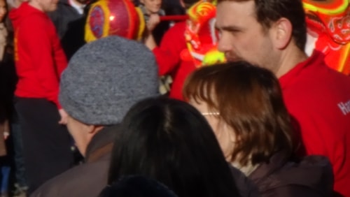 Chinese New Year Liverpool 2016 crowd shot 7th February 2016