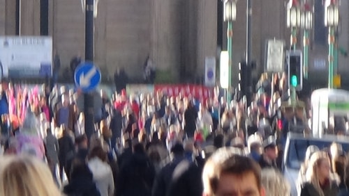 Chinese New Year Liverpool 2016 crowds 7th February 2016