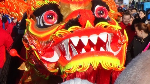Liverpool Chinese New Year 2016 Chinese dragon