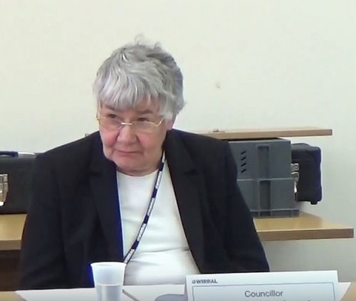 Councillor Denise Roberts (Chair, Standards and Constitutional Oversight Committee at Wirral Council) 6th July 2016