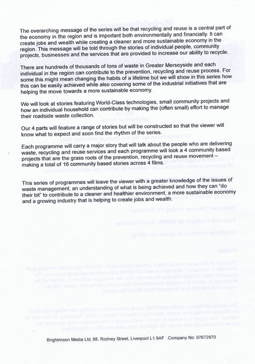 Merseyside Waste Disposal Authority Contract S 5011 C Brightmoon Media Bay TV Page 6 of 7