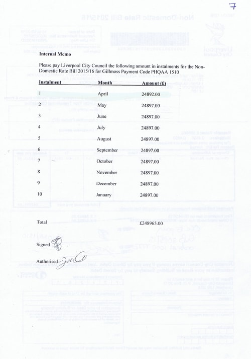 8 Liverpool City Council £248965 non domestic rates Gilmoss Waste Transfer Station Page 1 of 2