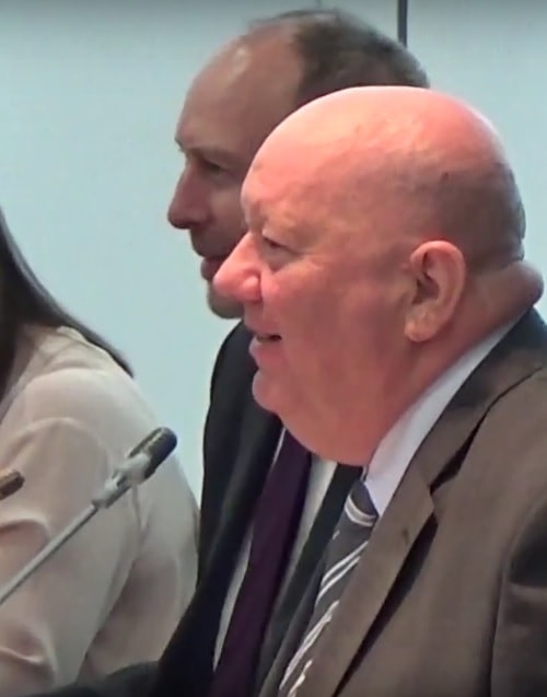 Mayor Joe Anderson Chair at a meeting of the Liverpool City Region Combined Authority 21st April 2017