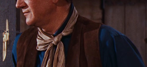 John Wayne as the sheriff in Rio Bravo