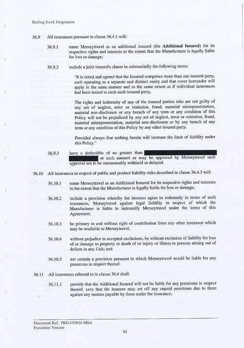 105 Contract PRG CON16 MSA Page 92