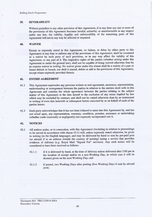 112 Contract PRG CON16 MSA Page 99