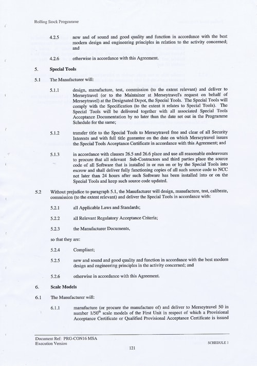 134 Contract PRG CON16 MSA Page 121
