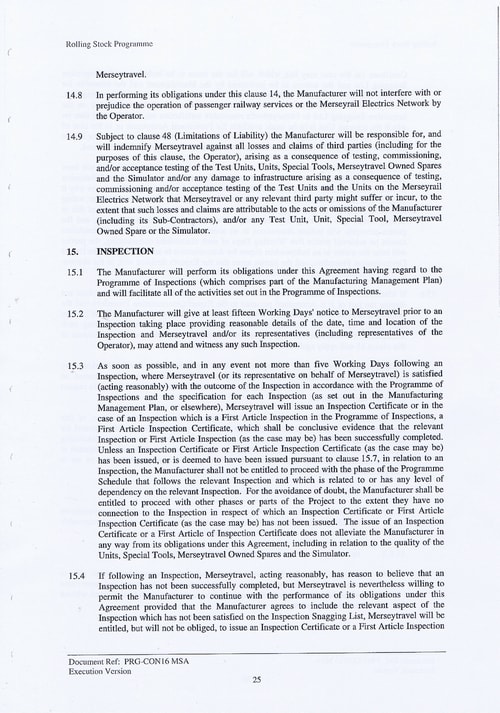 38 Contract PRG CON16 MSA Page 25