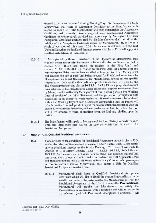 51 Contract PRG CON16 MSA Page 38