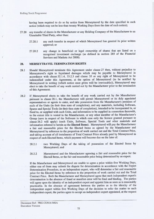 88 Contract PRG CON16 MSA Page 75
