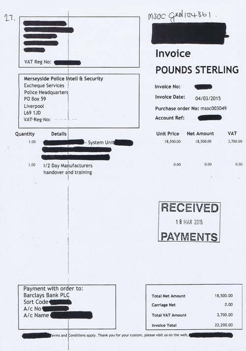 Merseyside Police invoices 2015 2016 Page 30 of 112