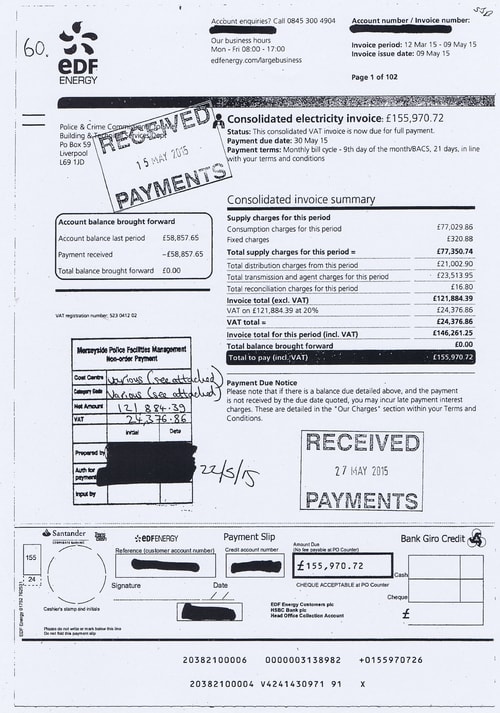 Merseyside Police invoices 2015 2016 Page 70 of 112