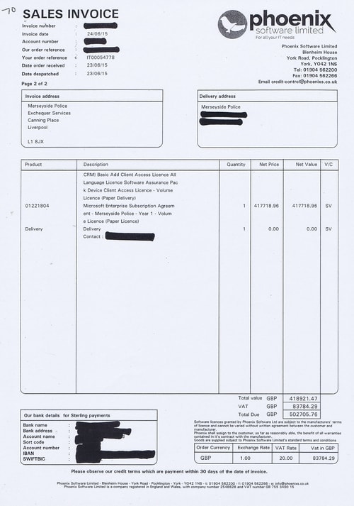 Merseyside Police invoices 2015 2016 Page 81 of 112