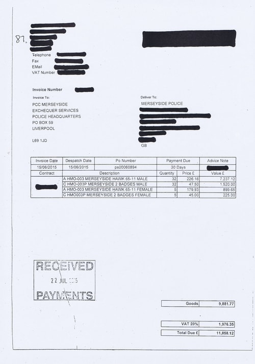 Merseyside Police invoices 2015 2016 Page 99 of 112