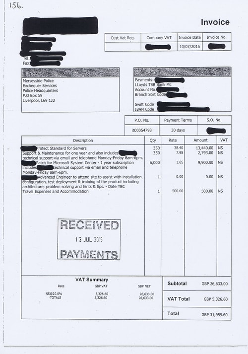 Merseyside Police invoices 2015 2016 Page 156 of 208