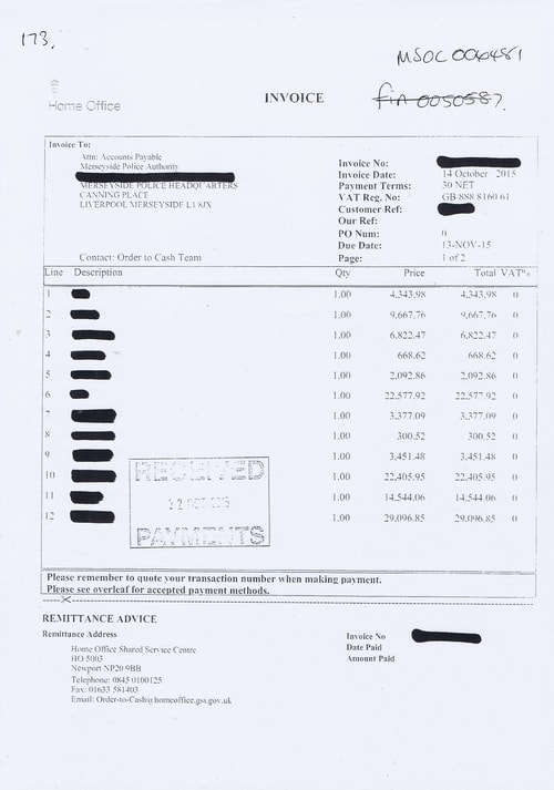 Merseyside Police invoices 2015 2016 Page 176 of 208