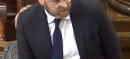 Councillor Ian Lewis (Leader of Conservative Group) Wirral Council (Council, 11th December 2017) who proposed the Conservative Budget Objection