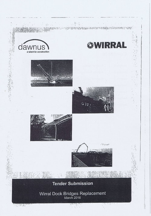 Wirral Borough Council Dawnus Construction Holdings Ltd Wirral Dock Bridges Replacement contract page 33 of 147
