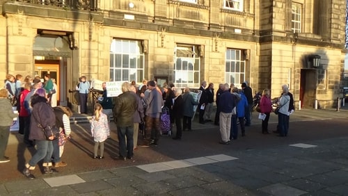 Protest photo 5 of 20 outside Wallasey Town Hall 25th February 2019