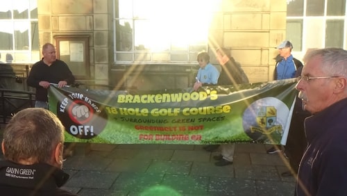 Protest photo 19 of 20 outside Wallasey Town Hall 25th February 2019