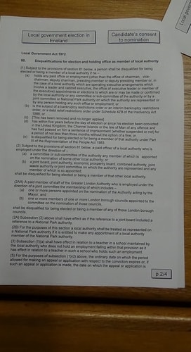 Candidates consent to nomination Williams Jerry Labour Bebington Wirral Council 2019 page 2 of 4