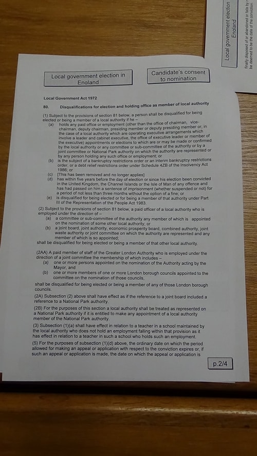 candidate’s consent to nomination Karl Greaney Leasowe and Moreton East 2019 page 2 of 4
