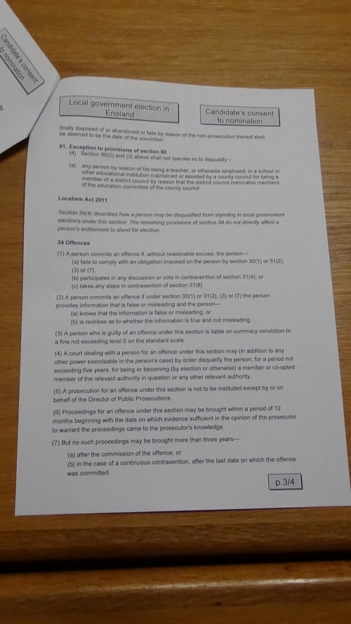 candidate’s consent to nomination Jennifer Johnson 2019 West Kirby and Thurstaston page 3 of 4