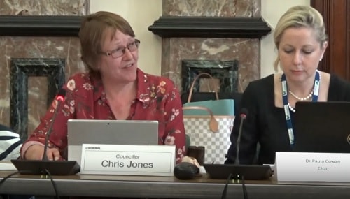 Cllr Chris Jones (Left) Joint Strategic Commissioning Board 9th July 2019
