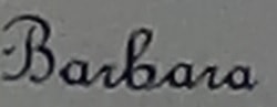 Barbara signature