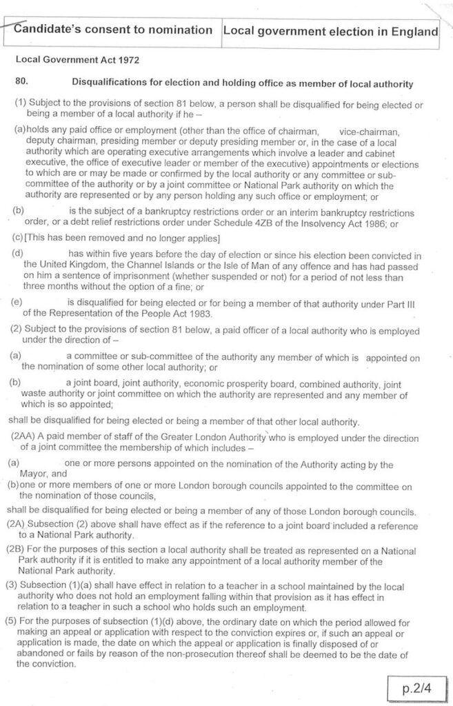 Legislation Heydon Mary Rachel Elizabeth Green Oxton Wirral Council November 2021 page 1 of 3